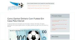 Desktop Screenshot of futebolinvestimento.com